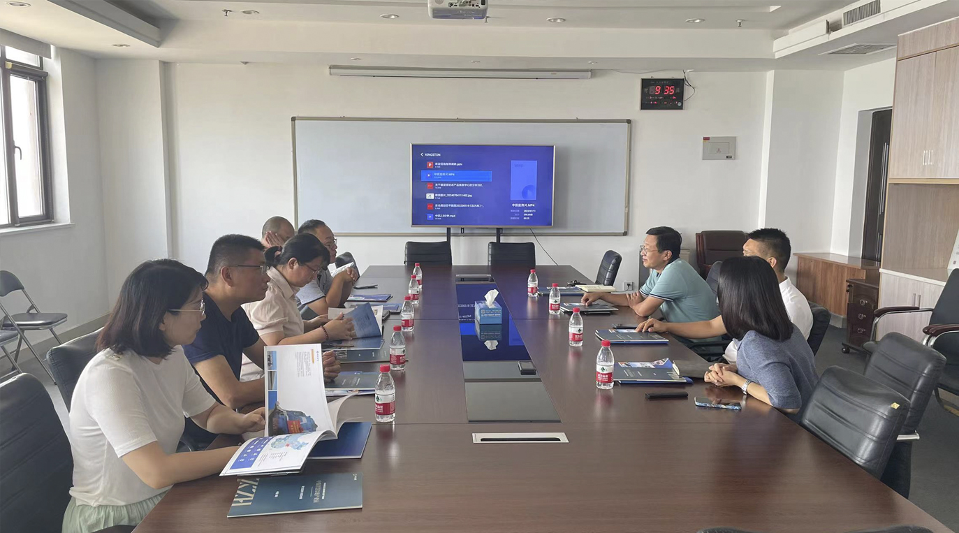 加強校企合作 助推人才發(fā)展|山東工業(yè)技師學院機電工程系制冷教研室主任蔣強一行蒞臨中凱智慧冷鏈物流園參觀調研